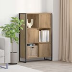 vidaXL Bibliothèque Chêne artisan 68 x 30 x 108.5 cm Bois d'ingénierie