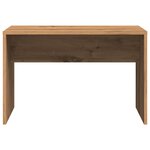 vidaXL Tabouret de toilette chêne artisanal 70x35x45cm bois ingénierie