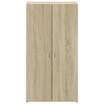 vidaXL Armoire de classement chêne sonoma 60x32x115 cm bois ingénierie