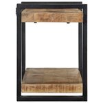vidaXL Étagère murale 90x33x45 cm bois de manguier massif brut