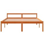 vidaXL Lit pour personne âgée sans matelas 160x200 cm bois pin massif