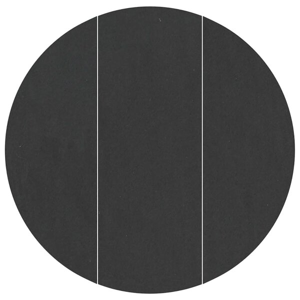 vidaXL Tapis de piscine Noir Ø 306 cm Géotextile en polyester