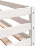 vidaXL Lit mezzanine d'enfants sans matelas avec échelle 90x200 cm