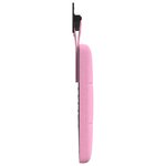 vidaXL Tête de lit suspendue Rose Tissu