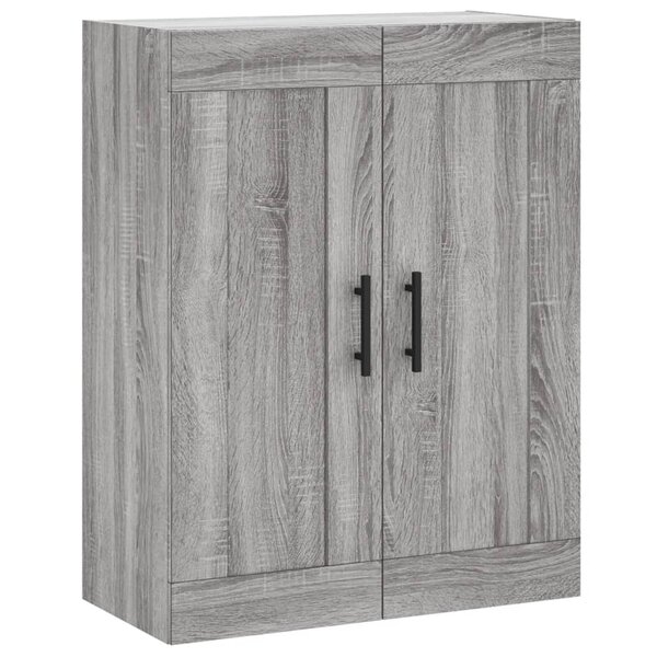 vidaXL Armoire murale sonoma gris 69 5x34x90 cm bois d'ingénierie