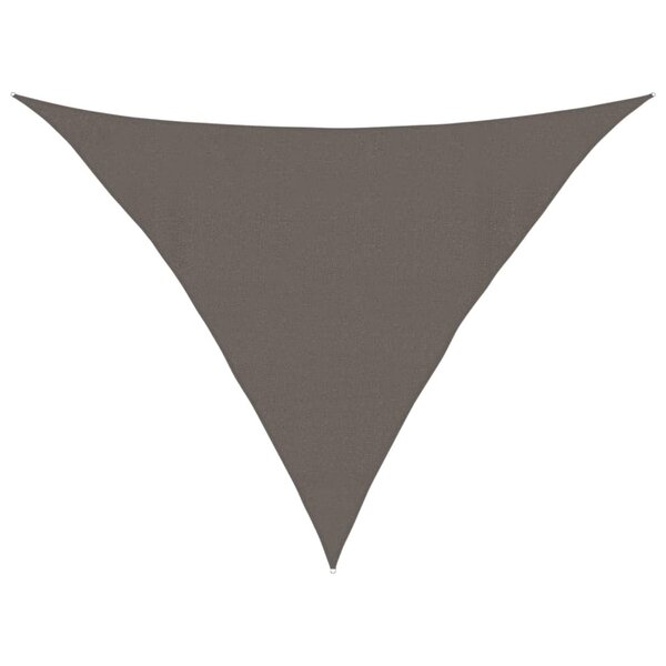 vidaXL Voile d'ombrage 160 g/m² Anthracite 4x4x5 8 m PEHD
