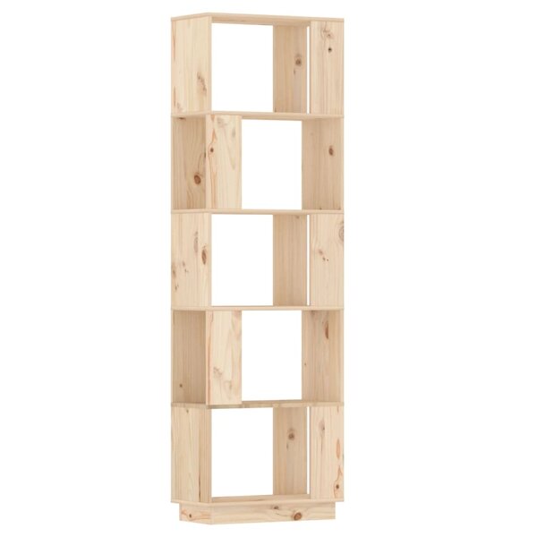 vidaXL Bibliothèque/Séparateur de pièce 51x25x163 5 cm Pin solide