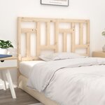 vidaXL Tête de lit 145 5x4x100 cm Bois massif de pin
