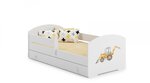 Lit enfant LUK BAR+SZU 160x80 tracteur tiroir de rangement avec matelas