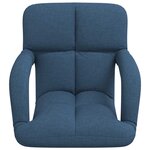 vidaXL Chaise de sol réglable avec accoudoir