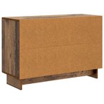 vidaXL Buffet Bois ancien 89 x 34 5 x 60 cm Bois d'ingénierie