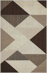 Tapis de salon MIRAN 160 x 230 cm - Marron