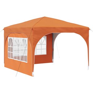 vidaXL Tente de fête pop-up 290 x 290 x 245 cm Orange