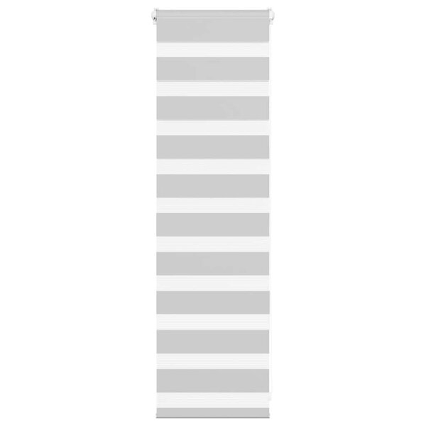 vidaXL Store zèbre gris clair largeur du tissu 40 9 cm polyester