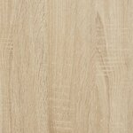 vidaXL Bibliothèque chêne sonoma 31x24x102 cm bois d'ingénierie