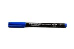 Marqueur permanent 'Lumocolor 318F' Pointe Fine Bleu STAEDTLER