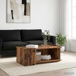 vidaXL Table basse Bois ancien 90 x 50 x 33 cm Bois d'ingénierie