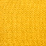 vidaXL Voile d'ombrage 160 g/m² triangulaire jaune 5x6x6 m PEHD