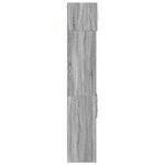 vidaXL Armoire de rangement mince sonoma gris 30x42 5x225 cm