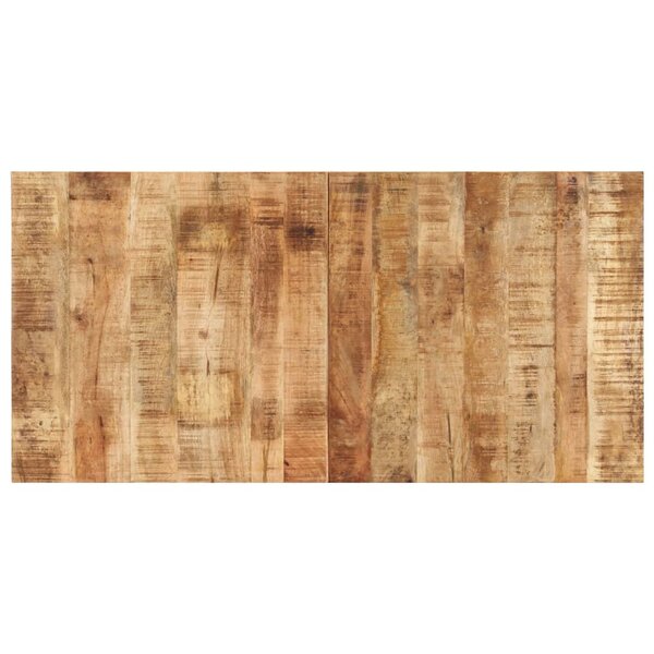 vidaXL Dessus de table 120x60x(1 5-1 6) cm Bois de manguier brut