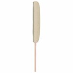 vidaXL Tête de lit LED Crème 200 cm tissu