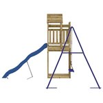 vidaXL Aire de jeux d'extérieur bois de pin imprégné