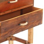 vidaXL Buffet 118x30x76 cm Bois de récupération massif