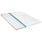 vidaXL Sur-matelas 140 x 200 cm Mousse froide Profil d'œuf 6 cm