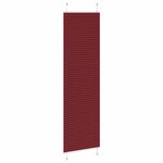 vidaXL Store plissé rouge bordeaux 65x200 cm largeur du tissu 64 4 cm