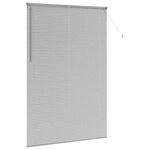 vidaXL Stores vénitiens Argenté 220x150cm Aluminium
