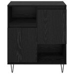 vidaXL Buffet Chêne noir 60 x 35 x 70 cm