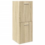 vidaXL Ensemble de meubles de salle de bain 4 Pièces chêne sonoma