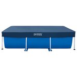 INTEX Couverture de piscine 260 x 160 cm Rectangulaire PVC et PP