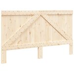 vidaXL Tête de lit 180x104 cm bois massif de pin