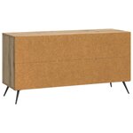vidaXL Meuble TV 99 x 34 5 x 50 cm Chêne artisanal Bois d'ingénierie