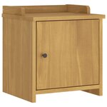 vidaXL Banc de couloir SANDNES 45x40x50 cm bois de pin massif