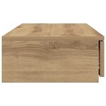 vidaXL Tiroirs de lit avec tiroir chêne artisanal 75 x 36.5 x 16.5 cm