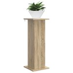 vidaXL Support de Plante 2 pc Chêne Sonoma 30 5 x 30 x 80 5 cm