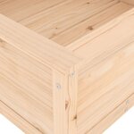 vidaXL Jardinière 82 5x82 5x39 cm bois de pin massif