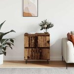 vidaXL Buffet Marron 60 x 35 x 70 cm Bois d'ingénierie