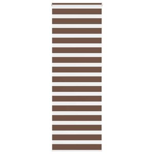 vidaXL Store zèbre marron 80x230 cm largeur du tissu 75 9 cm polyester