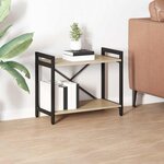 vidaXL Bibliothèque Chêne sonoma 60 x 30 x 48.5 cm Bois d'ingénierie