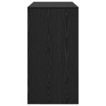 vidaXL Bureau Chêne noir 100 x 40 x 76 cm