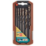Wolfcraft jeu de forets à bois 6 pièces professional 3-10 mm 7120000