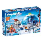 PLAYMOBIL 9055 - Sport et Action - Quartier général des explorateurs polaires