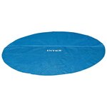 Intex Couverture solaire de piscine bleu 348 cm polyéthylène