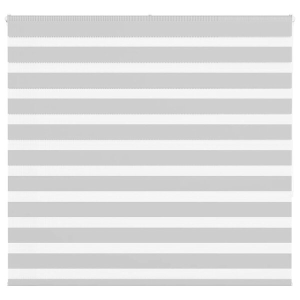 vidaXL Store zèbre gris clair largeur du tissu 155 9 cm polyester