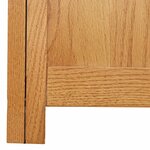 vidaXL Armoire avec stockage avec porte Marron Bois d'ingénierie