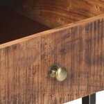 vidaXL Table basse 90x50x40 cm Bois d'acacia brut