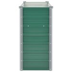 vidaXL Lit surélevé de jardin Acier galvanisé 100x40x77 cm Vert